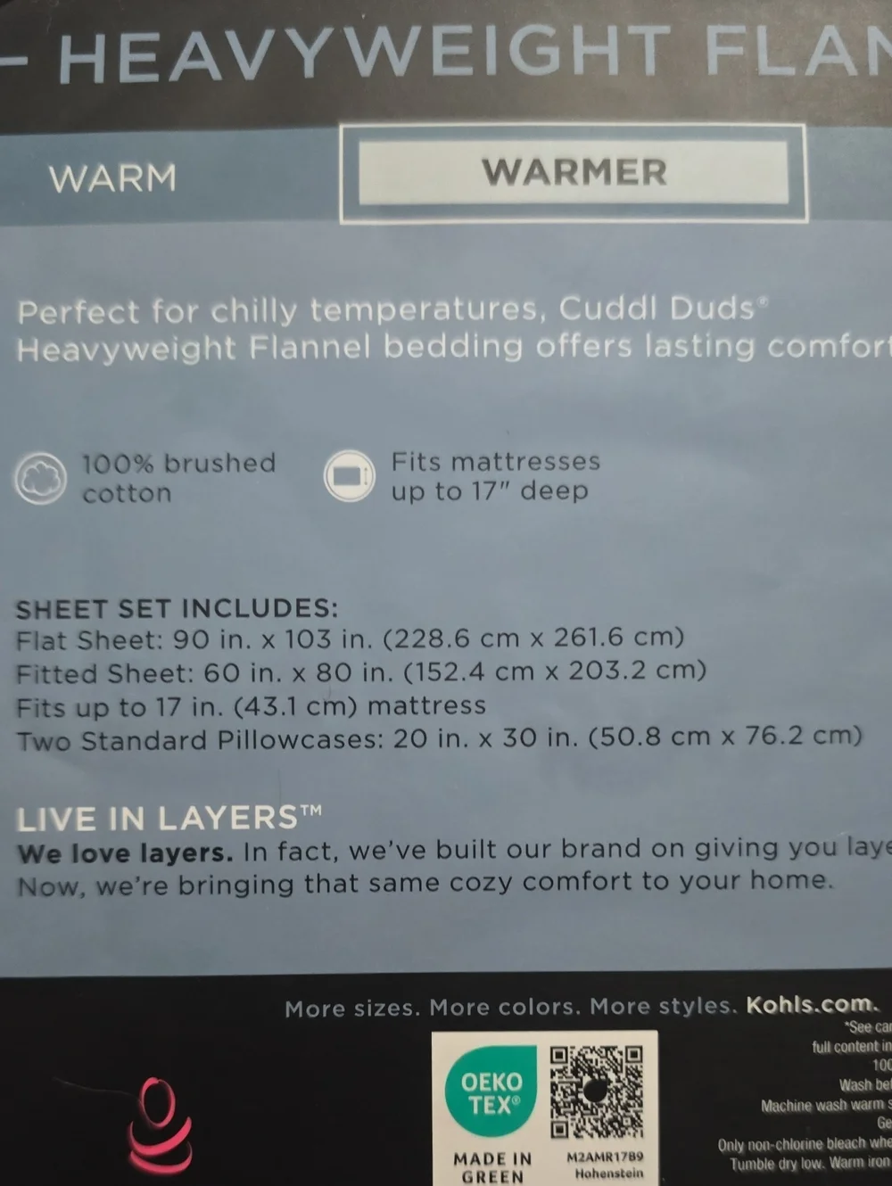 Cuddl Duds Pink Candy Cane Flannel Queen Sheet Set